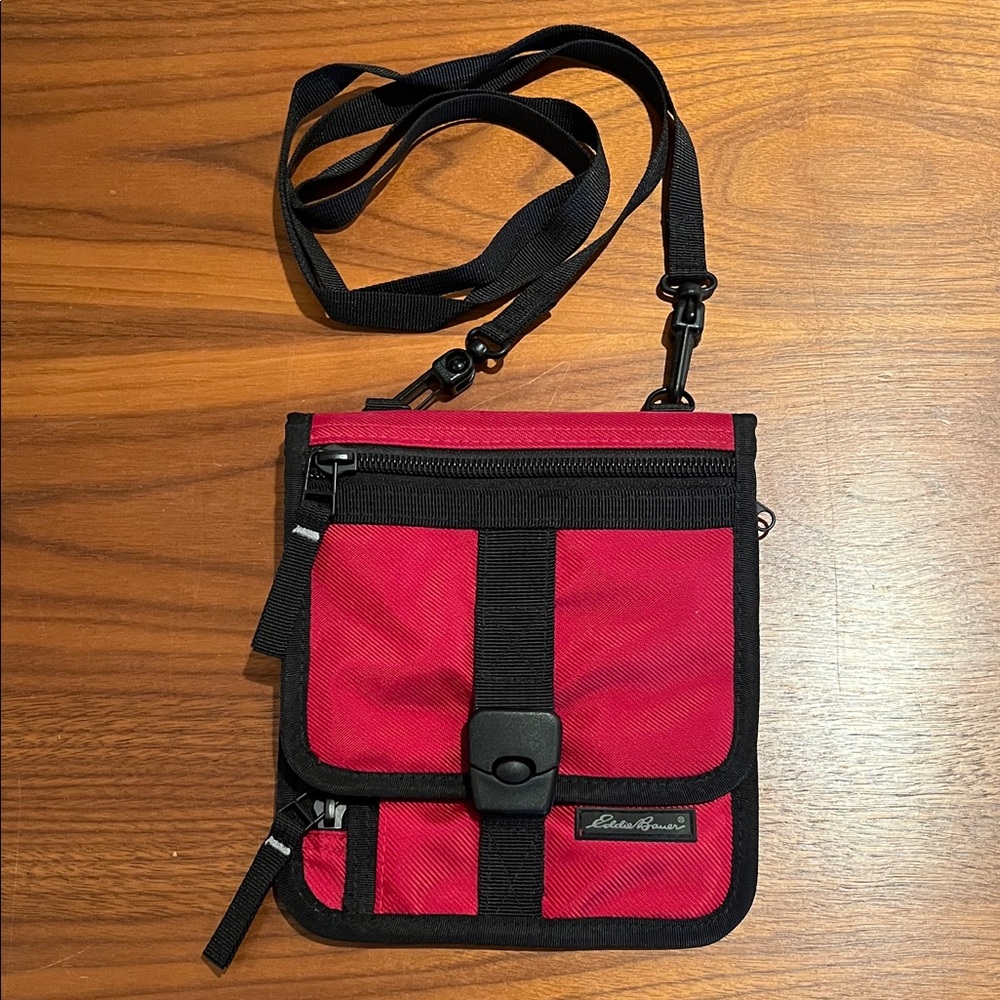 EDDIE BAUER Crossbody Bag Wallet Hiking Walking